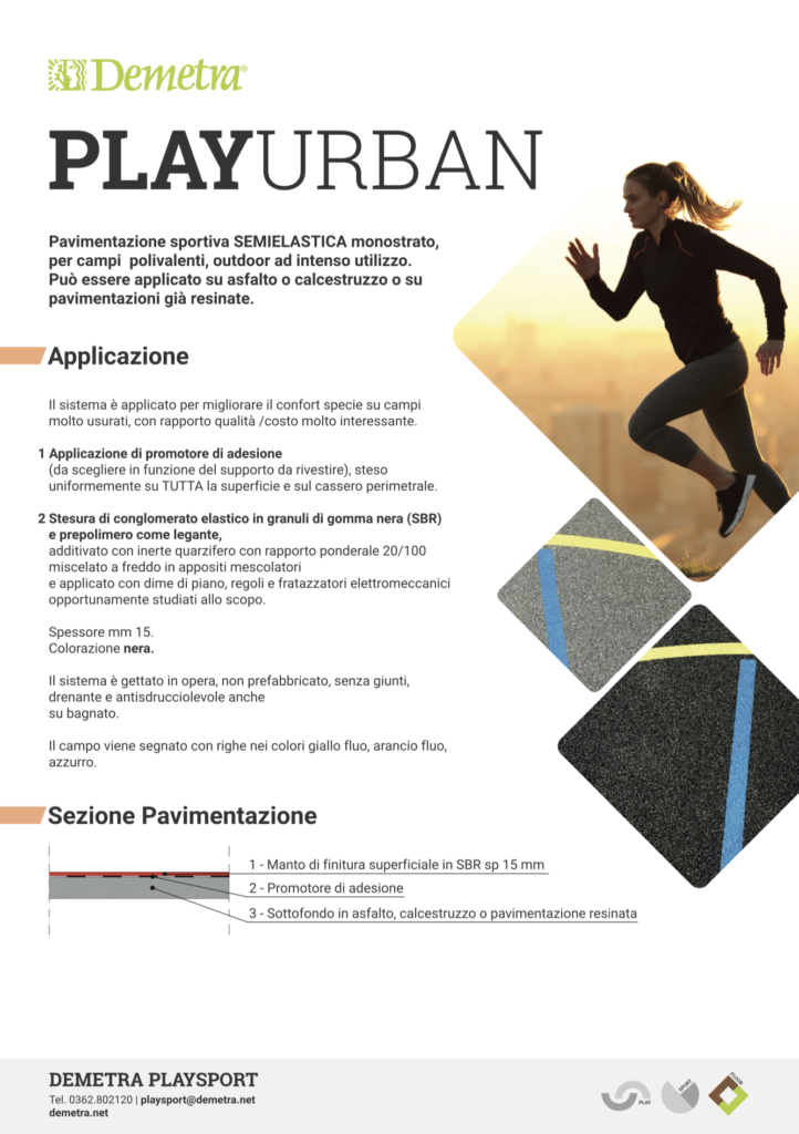 Pavimentazione Tecnica Playurban