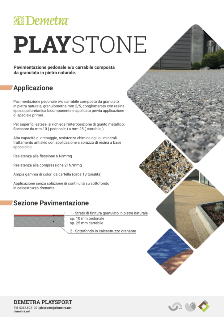 Pavimentazione Tecnica Playstone