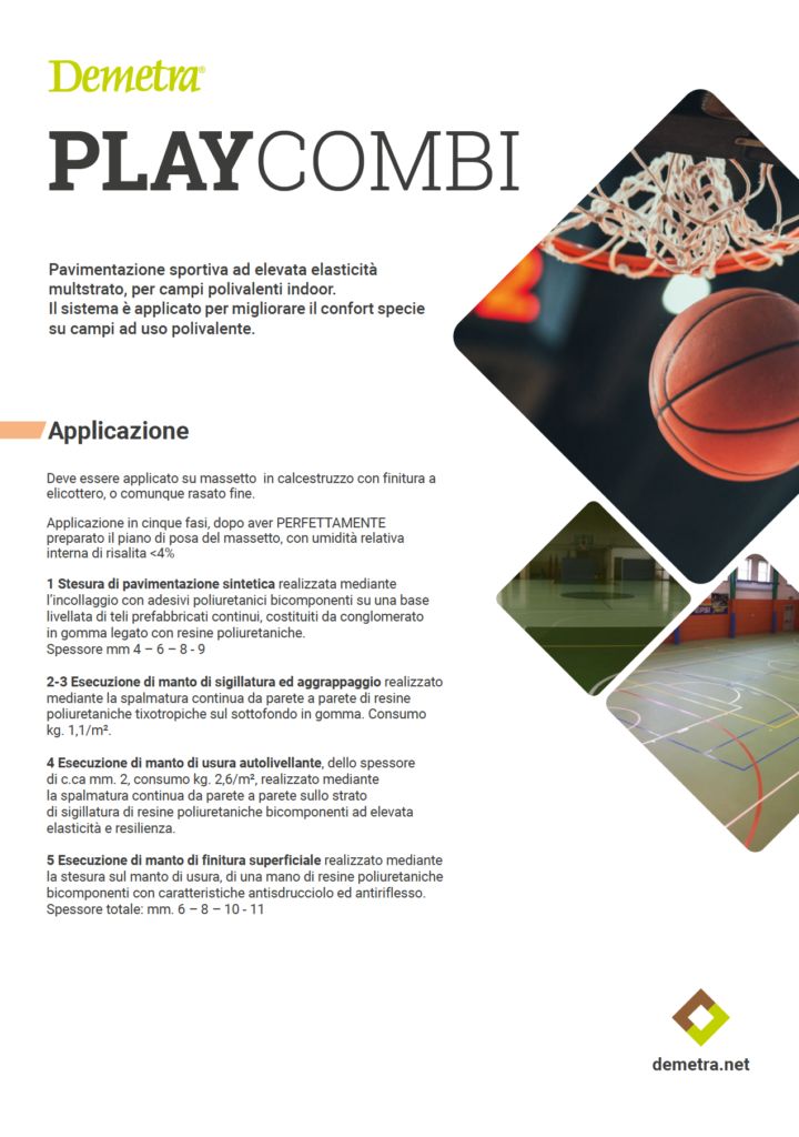 Pavimentazione Sportiva Playcombi