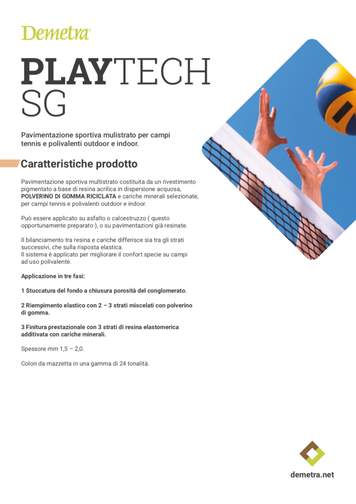 Pavimentazione Sportiva PlaytechSG