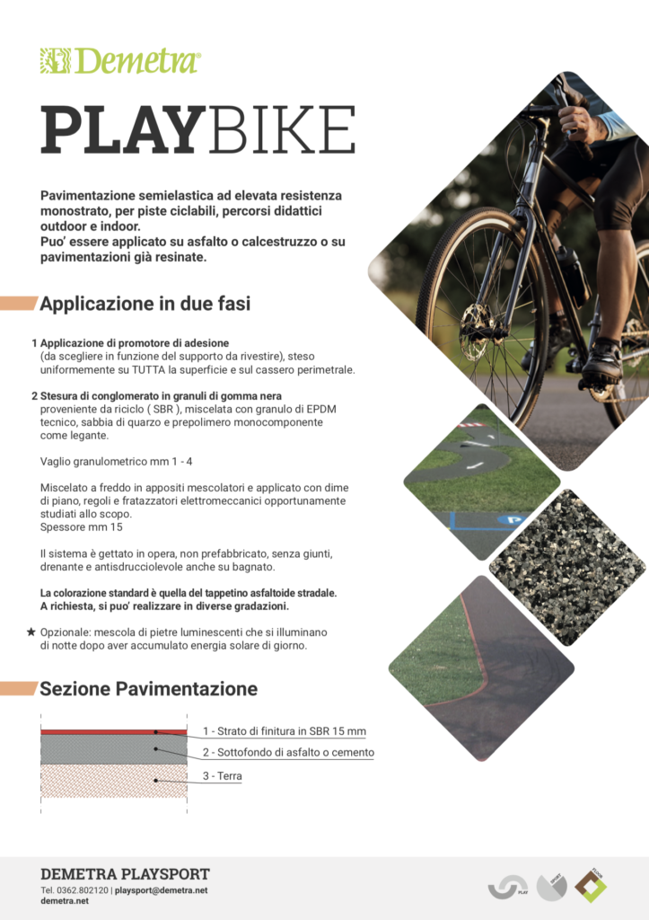 Pavimentazioni Tecniche Playbike